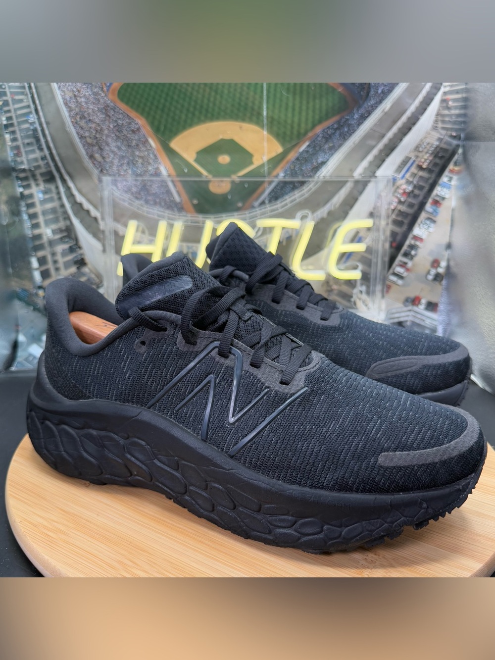 New Balance Fresh Foam X Kaiha Road Black Slip Resistant Women 10/ Men’s 8.5 (D)